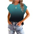 thumbnail image 2 of YDLCAFD T-Shirt Décontracté Mode Imprimé Col Rond Manches Courtes pour Femmes de Pâques, 2 of 4
