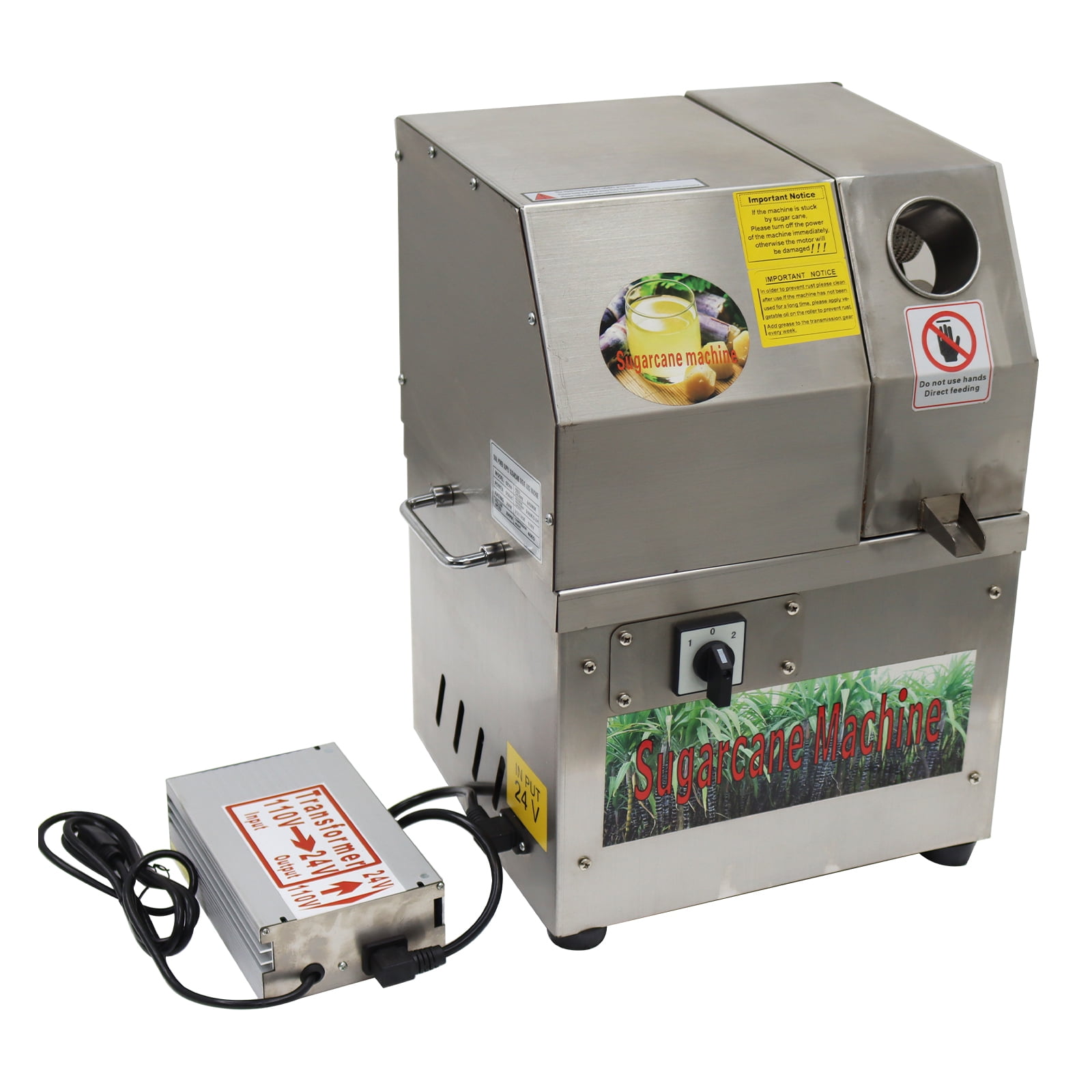 Electric Sugarcane Juice Extractor 4 Roll Sugarcane Juicer Sugar Cane Machine