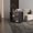 Black#963, variant on Coffee Tables Garden 19,7" High Side Table , End Table, Sofa Table with Two Shelves White,Wooden Coffee Tables