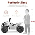 thumbnail image 2 of Best Choice Products 6V Kids Ride-On 4-Wheeler Quad ATV Car w/ 1.8mph Max Speed, Treaded Tires - White, 2 of 7