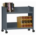 thumbnail image 1 of Sandusky Cabinets Sloped-Shelf Book Cart, 1 of 7