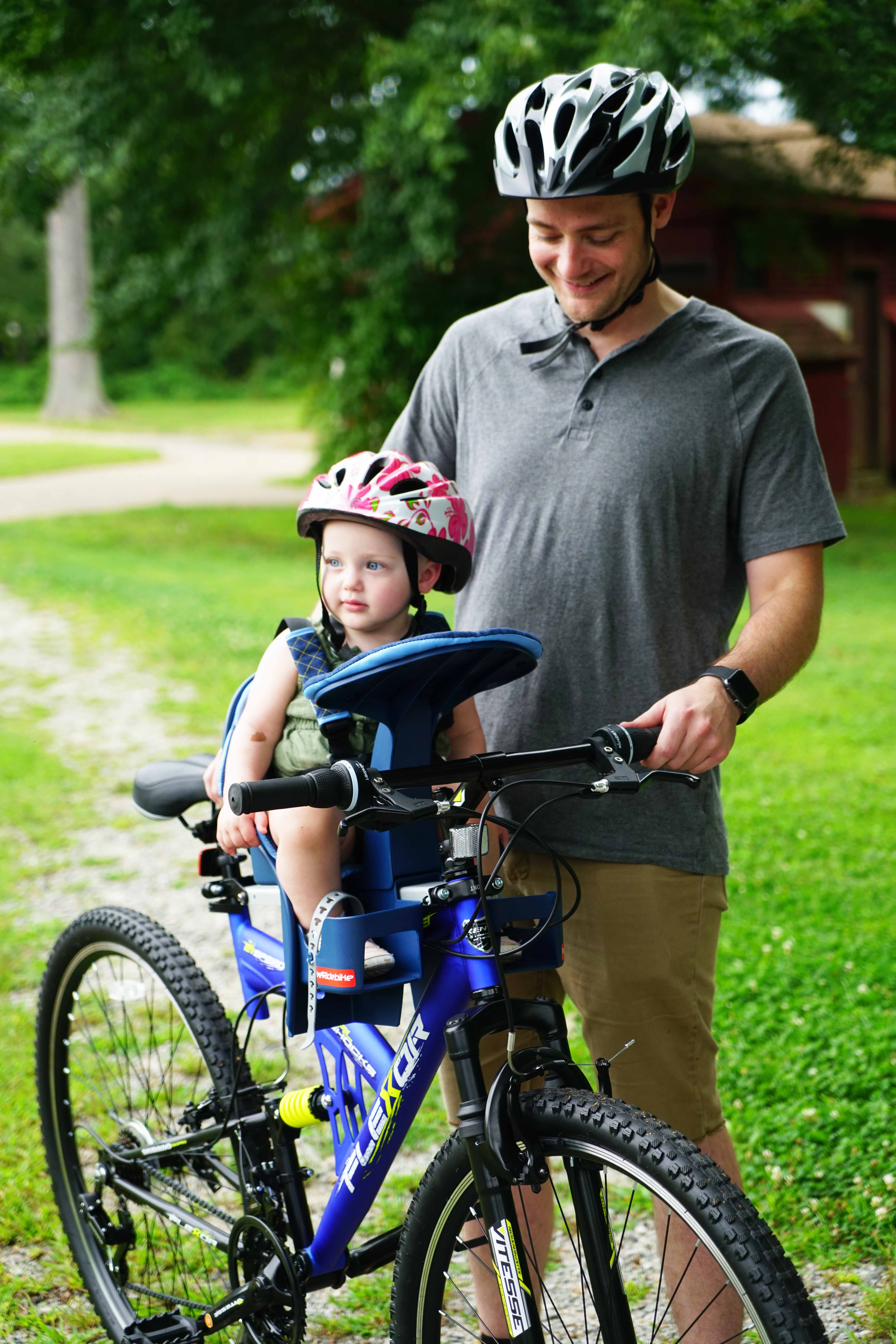 weeride kangaroo ltd center mounted child carrier for bicycles
