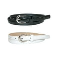 thumbnail image 1 of CTM® Ceinture Mince pour Robe (Lot de 2 Couleurs) (pour Femmes), 1 of 2
