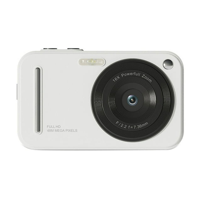 Cámara Digital, Enfoque Automático, 48 MP, AF, 4K, para Niños, con Zoom de 16X, Antivibración, para Adolescentes y Niños, Color