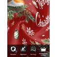 thumbnail image 7 of Merry Christmas Cloth Napkins Set of 8 Reusable Dinner Napkins, Red Xmas Tree Snowflake Poinsettia Winter Cocktail Napkin Washable Table Napkins for Wedding/Holiday Party/Baby Shower 20"x20", 7 of 7