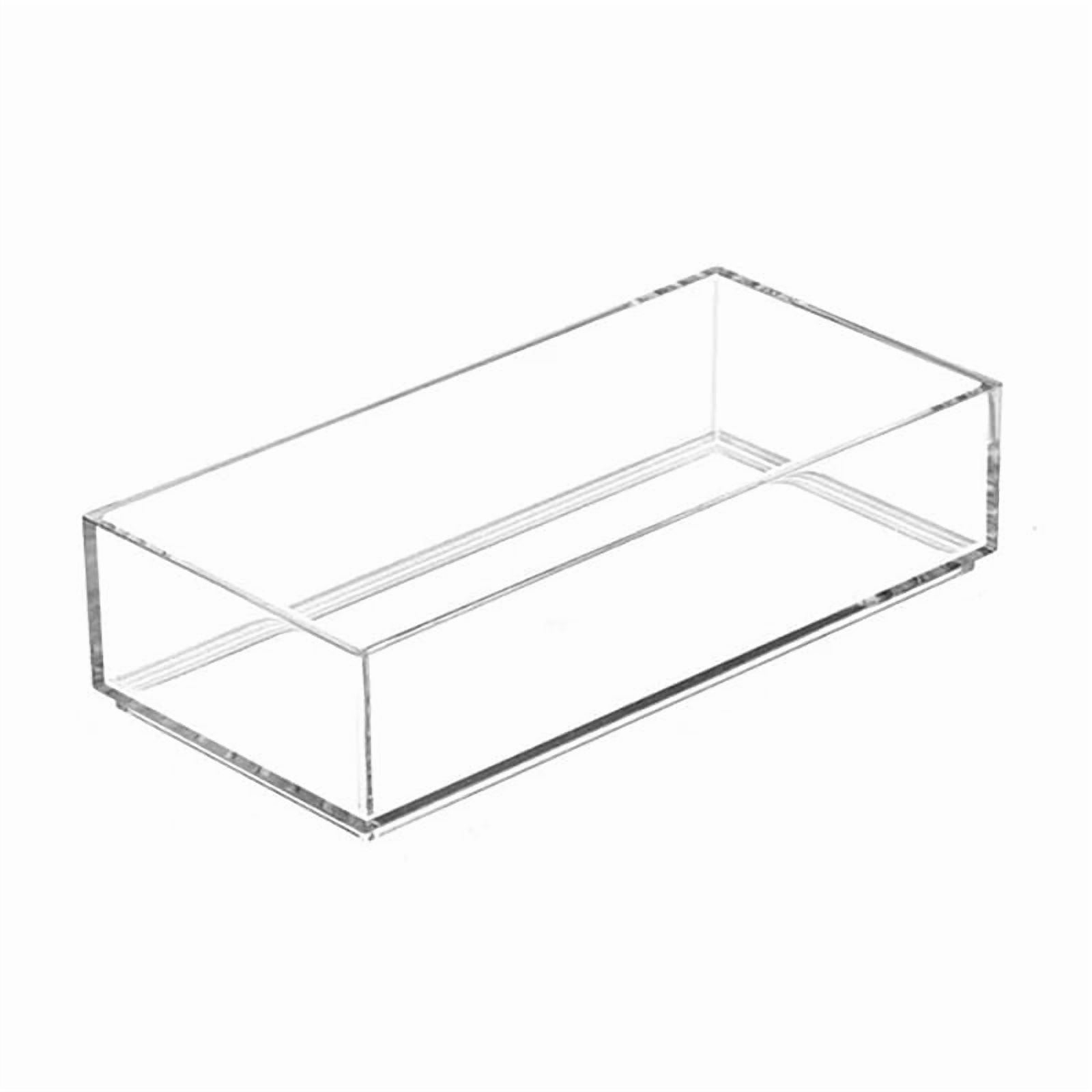Mainstays CLEAR STACKABLE ORGANIZER 1, STACKABLE ORGANIZER 1  Rectangular design  100%PS