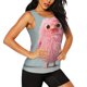 thumbnail image 2 of Fotbe Adorable Pink Fluffy Birds Blusas Sin Mangas para Mujer – Estilo Casual, Corte Suelto, Slim-Fit, Cuello Redondo Deportivo, Tops de Verano para Gimnasio y Yoga-Small, 2 of 7