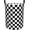 Checkered, variant on Coastal Beach Laundry Basket,Shell Starfish Coral Laundry Hamper Waterproof Oxford Cloth Tote Collapsible,Clothes Storage Bucket Decorative Toy Organizer For Bathroom Bedroom 16" x 20.8"