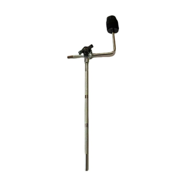 Soporte de platillo de metal y herrajes superiores móviles, brazo de platillo resistente con varilla en L para piezas de batería, accesorios de , 48cm 48 cm