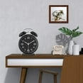 thumbnail image 3 of Alarm Clock, Analog Alarm Clock, 4 Inch Dual Bell Alarm Clock with 3D Dial, Easy Setup and Night Light Function,, 3 of 4