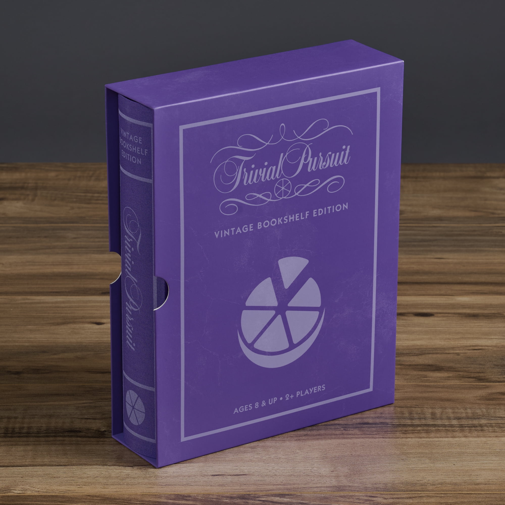 WS Game Company Trivial Pursuit Vintage Bookshelf Edition, Board Game for Ages 8 and Up