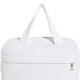 thumbnail image 2 of Lindo bolso cosmético de viaje de pana de gran capacidad para mujeres y niñas (blanco), 2 of 8