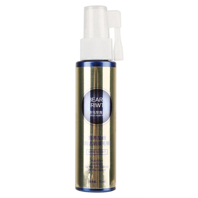 Hombres Barba Pelo Bigote Crecimiento Aceite Líquido Natural Enhancer Spray Reparación Aceite Esencial 50Ml Speravity CE002620-00