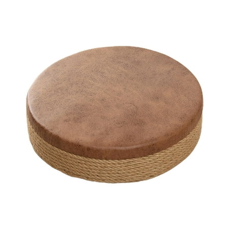 

Handmade Cushion Stools Floor Mats Floor Cushions Decorative Tatami Mats in The Living Room Brown