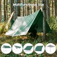 thumbnail image 6 of Yescom 10x15FT Camping Tent Tarp Hammock Rain Fly Waterproof Hiking Backpacking Shelter, 6 of 10