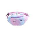 thumbnail image 4 of Bolsa Riñonera de felpa con dibujos animados, riñonera para niña, riñonera colorida para teléfono en la cintura Ndcxsfigh Para Estrenar, 4 of 7