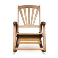 thumbnail image 7 of Noble House Sunview Outdoor Acacia Wood Rocking Chair with Footrest Teak, 7 of 7