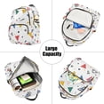thumbnail image 5 of FORMRS Mini Backpack Purse for Women Travel Daypack Casual Shoulder Bag, Colorful Geometric, 5 of 7