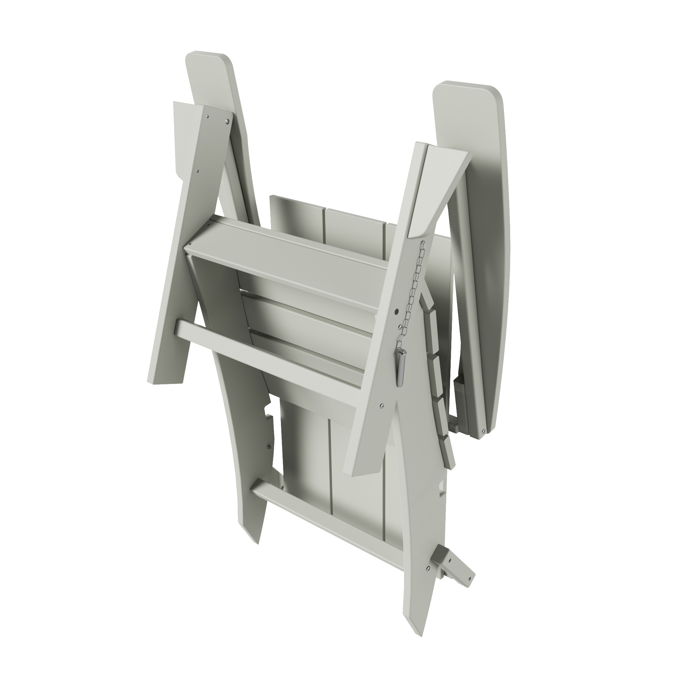 WestinTrends Ashore Foldable Adirondack Chair, Sand photo 4