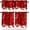 Christmas-7, variant on Red Christmas Snowflake Kithen Curtains Valances for Windows, Merry Xmas Bow Holiday Window Treatment Valances for Kitchen Living Room Cafe Decor 54''x18'', 1 Panel