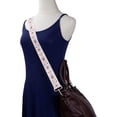 thumbnail image 2 of SURJDE Crossbody Strap for Purses Replacement Adjustable Guitar Multicolor Style Handbag Straps, Foral W Gold Hardware, Large, Modern, 2 of 4