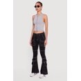 thumbnail image 4 of Women's Seamless Zip Front Ribbed Knit Tank Top, 4 of 5