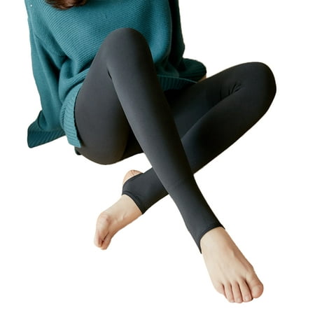 Women's High Waist Winter Tights Warm Velvet Stretchy Leggings Pants Fits  S/M Size
