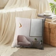 thumbnail image 4 of LALILO Throw Pillow Covers Mock Interior With Chair And Mockup Cushion Cover 18" x 18", 2 Pack, 4 of 6
