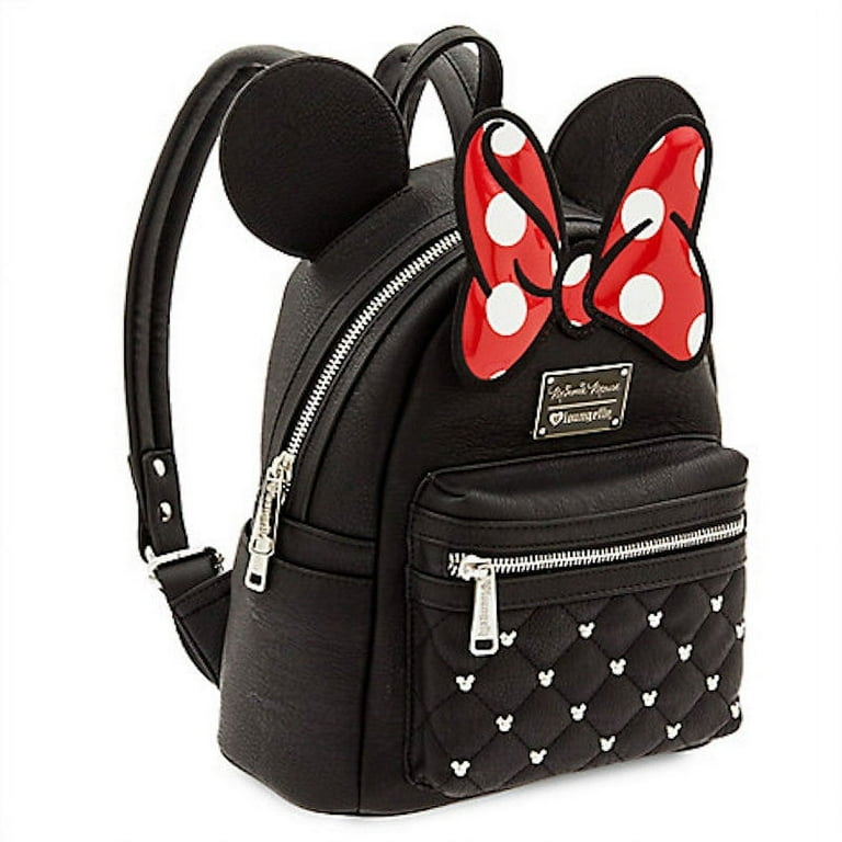 Minnie Mouse Icon Mini Backpack by Loungefly Backpack Bookback Bow New