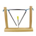 thumbnail image 1 of Phenofice Triangle Instrument for Kids Stainless Steel Teaching Tool for Home 1Pcs, 1 of 8