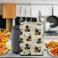 thumbnail image 4 of ZUXONGSY Halloween Black Cat Air Fryer Cover Rice Cooker Protective Cover with Storage Pockets Pumpkin Dustproof Dust Cover for Kitchen Small Appliance Not Easy to Pilling Halloween Decor, 4 of 7