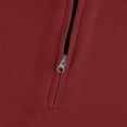 thumbnail image 5 of Yokua Men's Quarter Zip Up Pullover Mock Neck Long Sleeve Sweater Casual Corduroy Polo Sweatshirt, 5 of 8