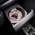 thumbnail image 3 of KXMDXA Farm Buffalo Check Plaid Truck with Cow Sunflower Retro Style Set of 2 Car Coaster for Drinks, Absorbent Ceramic Stone Coasters Cup Mat with Cork Base for Coffee Table Bar Decor, 3 of 5