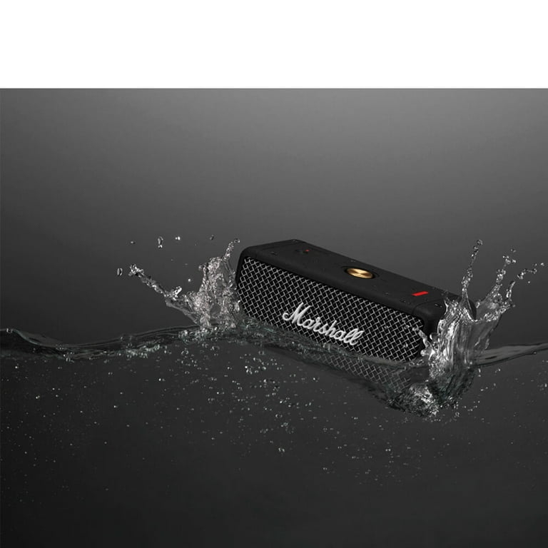 Marshall EMBERTONBTBK Emberton Portable Bluetooth Speaker - Black
