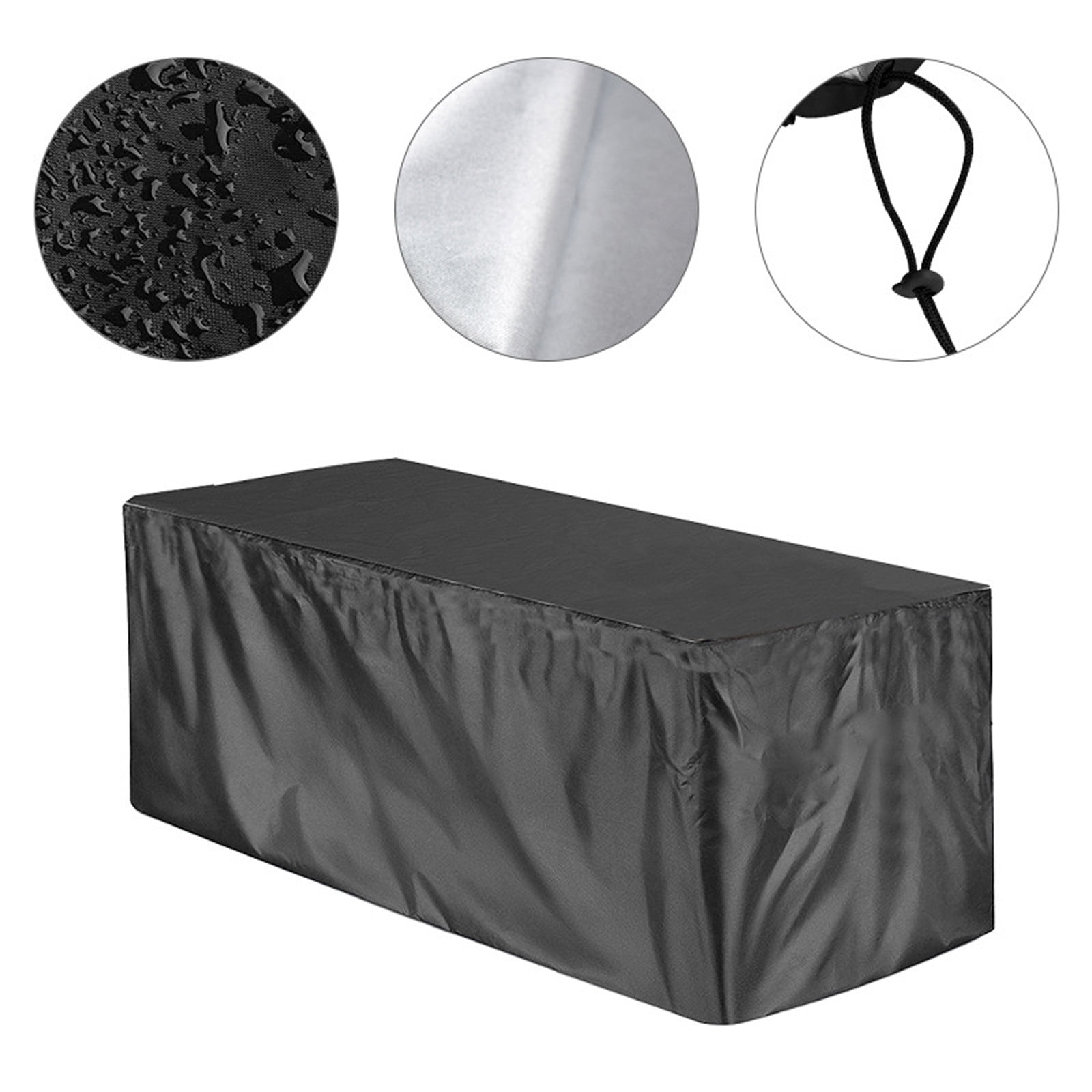 Outdoor Patio Garden Covers Furniture Waterproofed Covers Large Deck Boxes Covers for Outdoor Storage and Garden