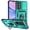 Cyan blue, variant on For Samsung Galaxy A15 5G 6.7" Slim Fit With Slide Camera Cover & Rotated Ring Kickstand,Shockproof Phone Case,Purple,For Galaxy A15 5G