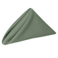 thumbnail image 2 of Ultimate Textile (1 Dozen) 20 x 20-Inch Polyester Cloth Dinner Napkins Army Green, 2 of 5