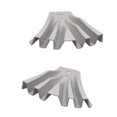 thumbnail image 3 of MAGIDEAL 2 Pieces Gutter Downspout Diverters Down Spout Extenders for Lawn White, 3 of 8