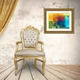 thumbnail image 3 of Tienhaara, Michael 14x12 Gold Ornate Wood Framed with Double Matting Museum Art Print Titled - Pulsations II, 3 of 4