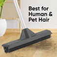 thumbnail image 2 of Superio Telescopic Squeegee Broom for Liquid, Human Hair, and Pet Hair Removal Tool, 16”, 2 of 10