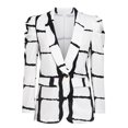 thumbnail image 3 of Vedolay Coat for Women Office Blazer Jacket for Women Long Sleeve Open Front Jacket,White XL, 3 of 5