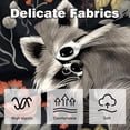 thumbnail image 3 of Raccoon Covers Set of 2 with Velvet Fabric and Unique Patterns for 16x16, 18x18, 20x20 Inch Throw Pillow Inserts, Throw Pillows, Throw Pillow - for Any Occasion, 3 of 6