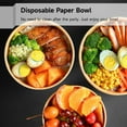 thumbnail image 6 of 50Pcs 35oz Disposable Paper Bowls, Kraft Paper Compostable Biodegradable Bowls, Leakproof Microwave Safe Paper Containers for Soup/Salad/Noodles/Cold/Hot Food, 6 of 6