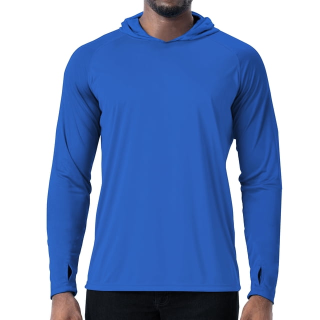 UPF 50+ Hooded Shirt- Warm Grey main image 0