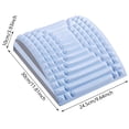 thumbnail image 3 of Ndcxsfigh Tablero Columna Ajustable Varios Niveles para Aliviar El Dolor Espalda Baja (azul), 3 of 9