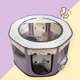 thumbnail image 4 of Large Dogs Houses Beds Dog House  Foldable Pet Bed Tent Cats Cama Sweet Cat Bed Basket Cozy Kitten for Delivery Room ShopWise Round, 4 of 11