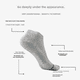 thumbnail image 3 of 7A Calcetines antibacterianos para hombre, calcetines de entrenamiento desodorantes de algodón puro para primavera y verano, boca poco profunda, tubo de aceite esencial antideslizante, 3 of 4