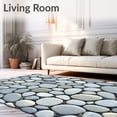 thumbnail image 2 of ODIKA 8'x10' Machine Washable Non-Slip Area Rug, Resist Dirt Entryway Grey Absorbent Dog Modern Non Slip Floor High Traffic Rug, Gray, 107425, 2 of 7