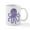 White, variant on CafePress - Purple Octopus Mug - 11 oz Ceramic Mug - Novelty Coffee Tea Cup