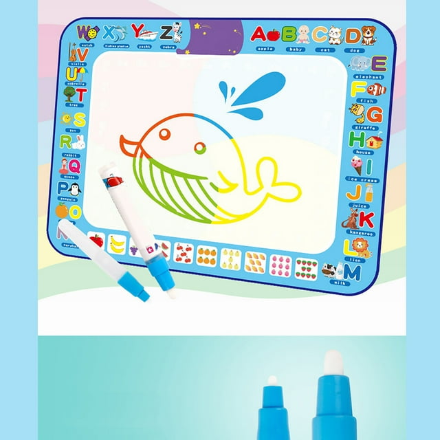 Alfombrilla de dibujo, alfombrilla mágica para dibujar con agua para niños, optimizada para la excelencia